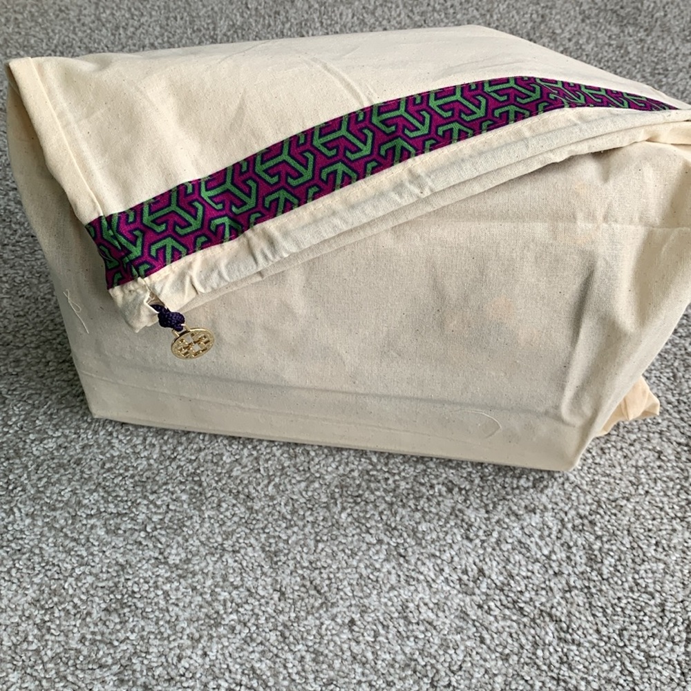 NWT in original packaging Tory Burch T monogram Braided Floral Shoulder Bag$748 - Picture 6 of 11